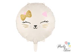 Фолиев балон „Коте“, 45 см, микс