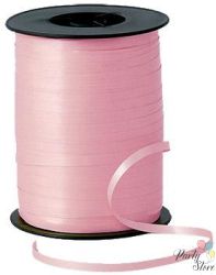 Лента за балони – розова, 0.5 см x 457 м