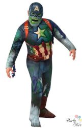 Костюм на Капитан Америка-зомби
