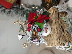 Коледна декорация "Златен елен"