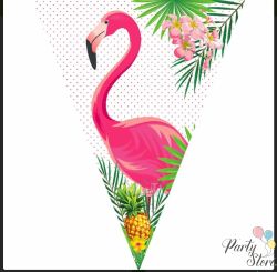 Банер "фламинго"