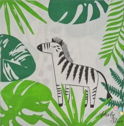 Салфетка джунгла 33см (1 пкт. / 20 бр.)
