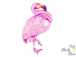 Фолиев балон Фламинго розов 70х95см