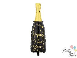 Фолиев балон Бутилка Happy New Year 39,5х98 см микс