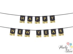 Банер Честита Нова Година 135х16,5см