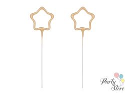 Бенгалски огън Звезди златни 16,5 см (1 пкт. / 2 бр.)