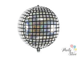 Фолиев балон Диско топка от холограмно фолио (размер: 40 см)