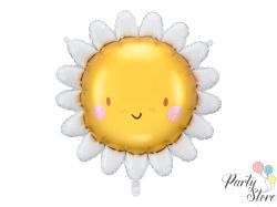 Фолиев балон Слънце 90см микс