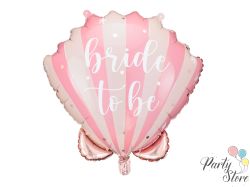 Фолиев балон Seashell Bride to be, 52x50 см, микс