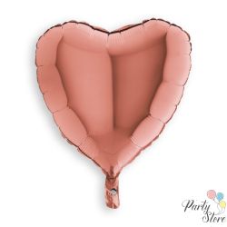 Балон Сърце Розово злато