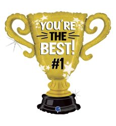  Фолиев балон “You're the Best!” – 33" / 84 см – Купа №1