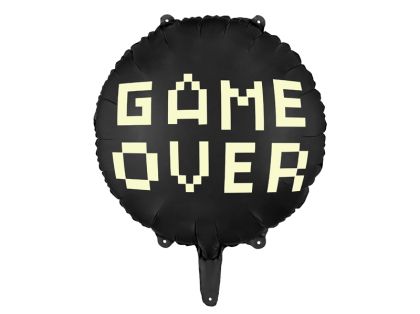 Фолио балон Gamer over, 45 см, черен