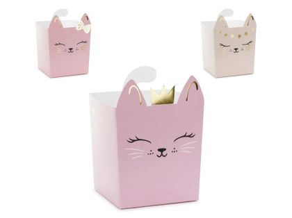 Кутии за котешки закуски, микс (1 пкт. / 3 бр.)