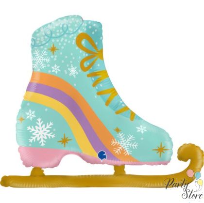 Фолиев балон „Кънки за лед“ 27 инча / 69 см