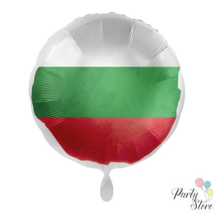 Балон „Български флаг“ – 17" фолиев, 1 бр. в опаковка