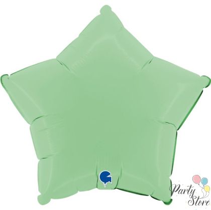 Балон „ Звезда “ 18′ цвят: мента мат-1бр.