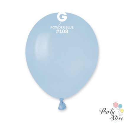 Балони А50 цвят „Powder Blue #108“ 5′-100бр.