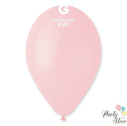 Балони G110 цвят „Powder Pink #107“ 12′-100бр.