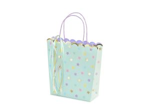 Подаръчни торбички Звезди, микс, 22x23x8 см