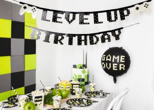 Фолио балон Gamer over, 45 см, черен