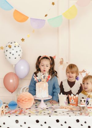 Топери за мъфини "Кучета", 7-9,5 см, микс (1 пкт. / 7 бр.)