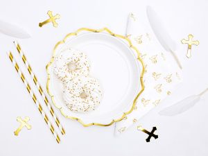 Чинии, бели, 18.5 см (1 пкт. / 6 бр.)