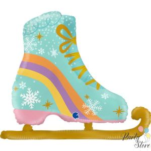 Фолиев балон „Кънки за лед“ 27 инча / 69 см