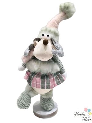 Коледна декоративна фигурка „Еленче“ – 40 см