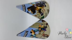 Хартиена парти шапка Minecraft 1бр