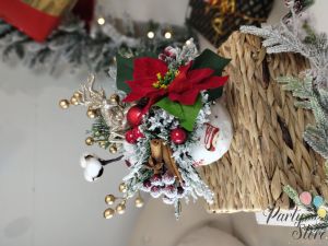 Коледна декорация "Златен елен"