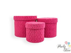 Подаръчна луксозна кутия Cotton Blend, Магента M 1бр