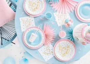 Чинии за момче или момиче, 23 см. (1 пкт. / 6 бр.)