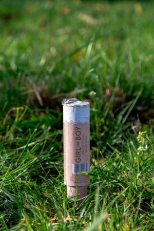 Цветна димна бомба „Момиче е“, 22,5 см, розова