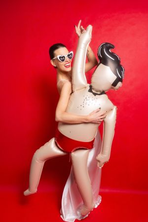 Фолиев балон Момче, 64,5x159 см, микс