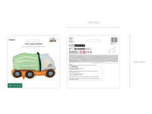 Фолиев балон Бетонобъркачка, 81x48 см, микс