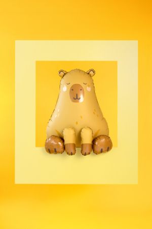 Фолиев балон Капибара, 63x80 см, микс