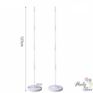 Стойка за колона от балони с пълнеща се основа – 127 см (1 бр.)