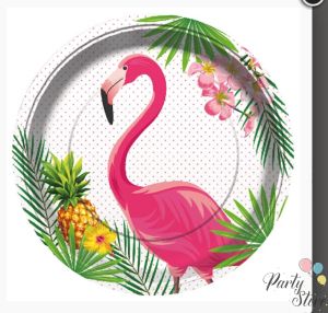 Хартиени чинии Фламинго