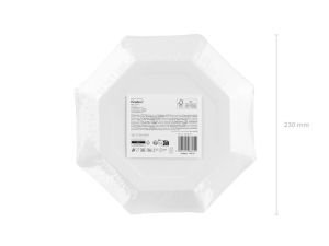 Чинии „Сафари петна“, 23 см, микс (1 пкт. / 6 бр.)