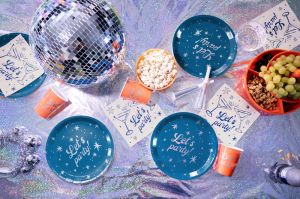 Салфетки Let's party!, 33x33 см, бежови (1 пкт. / 20 бр.)