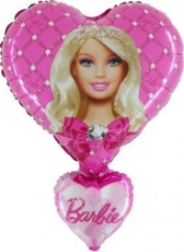 Фолиев балон Фигура Barbie 71 см