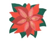 Салфетки Poinsettia микс 14.5x15.5cm (1 пкт. / 20 бр.)