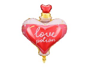 Фолиев балон Love potion, 54х66 см, микс