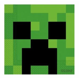 Салфетки  MINECRAFT 20бр / 1 опк.