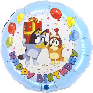 Балон „Bluey- Happy Birthday“ 18′